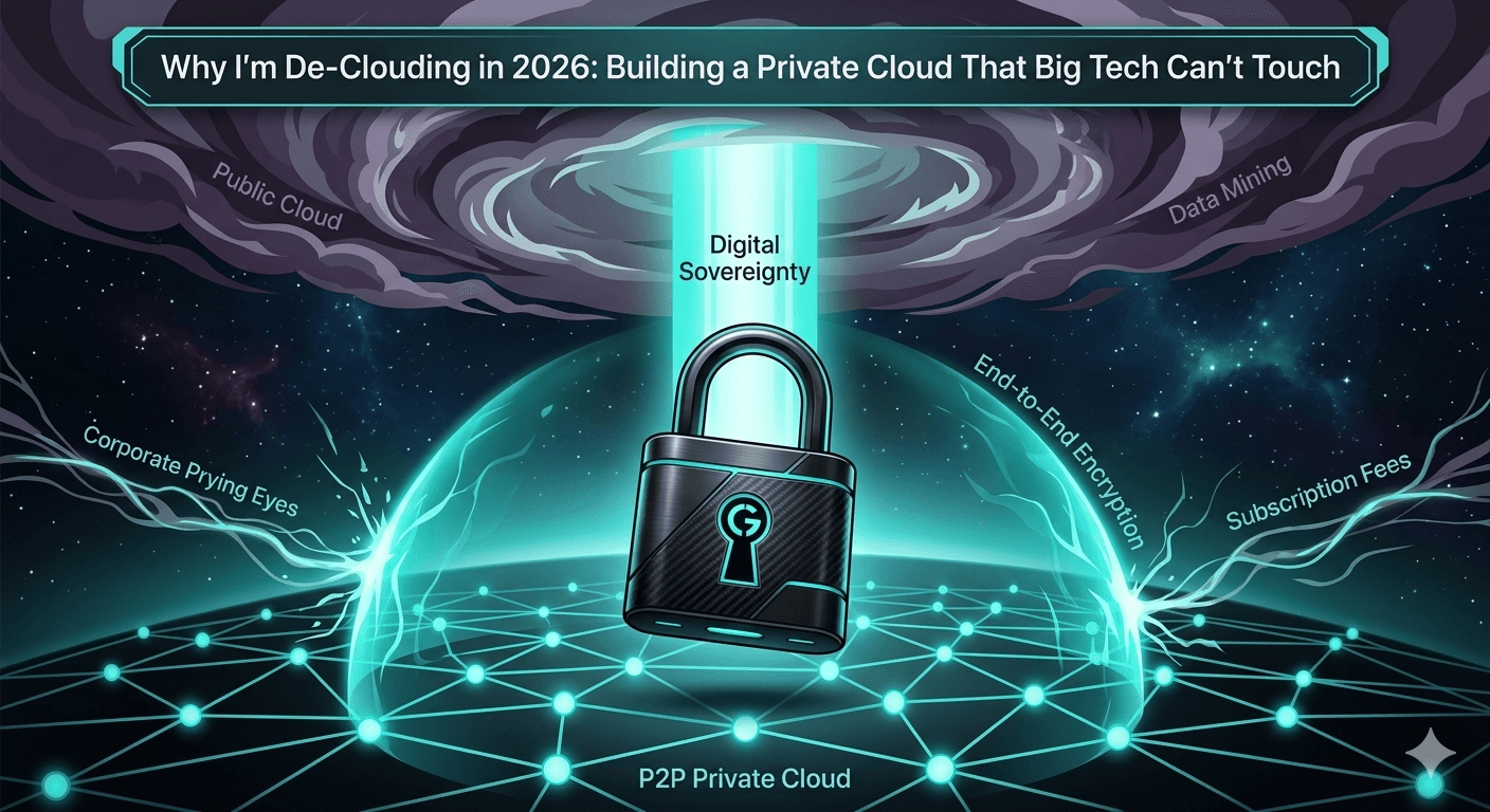 "Why I’m De-Clouding in 2026: Building a Private Cloud That Big Tech Can't Touch"